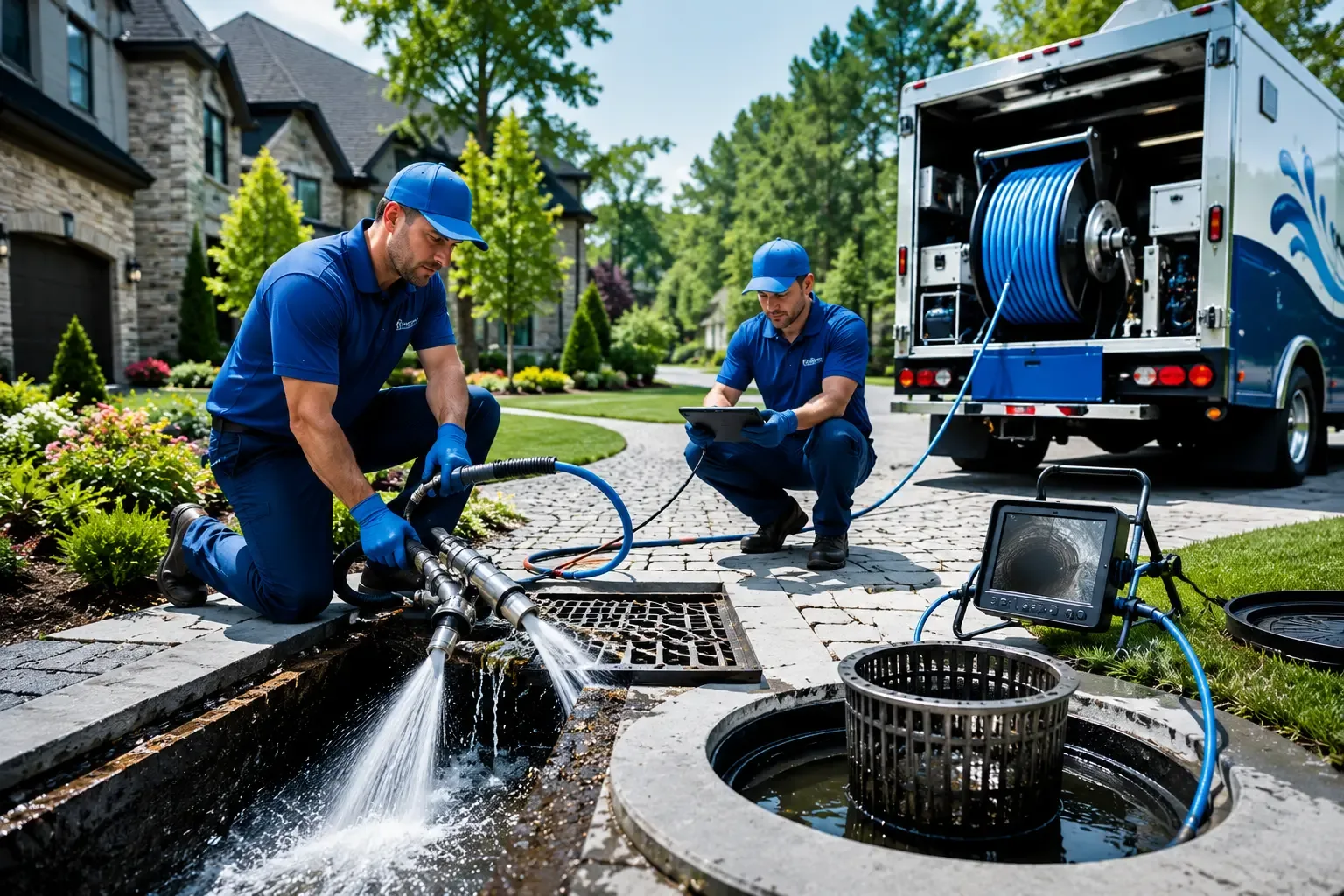 Local outdoor drain cleaning professionals in Kingsville, TX