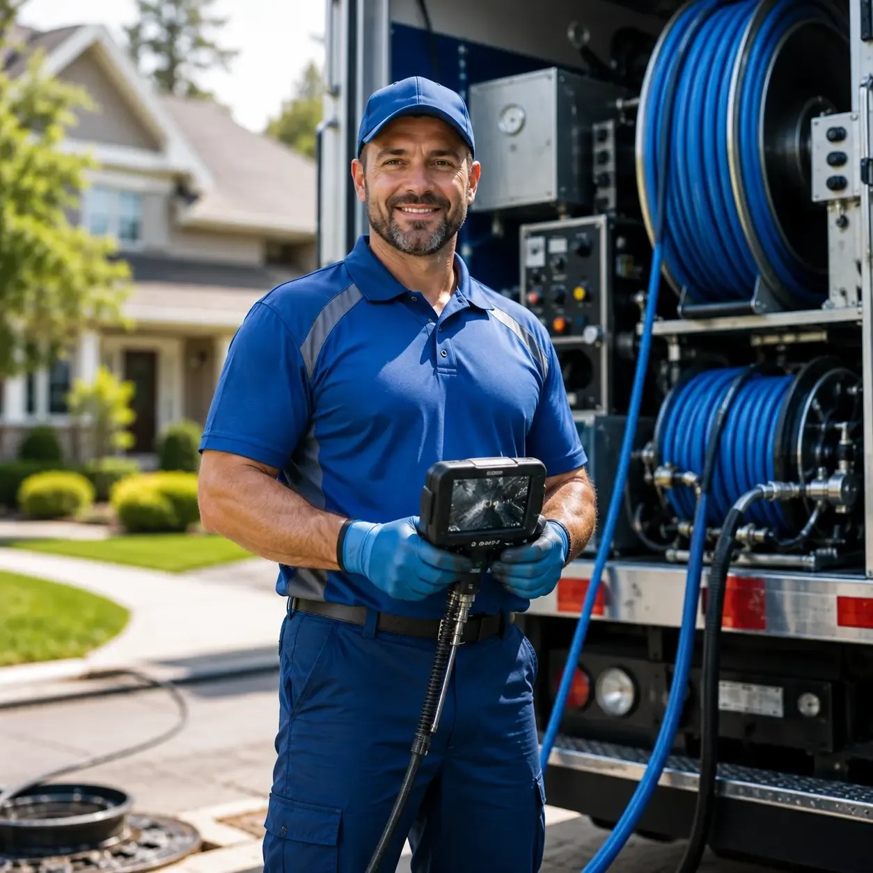 Local outdoor drain cleaning specialists in Kingsville, TX